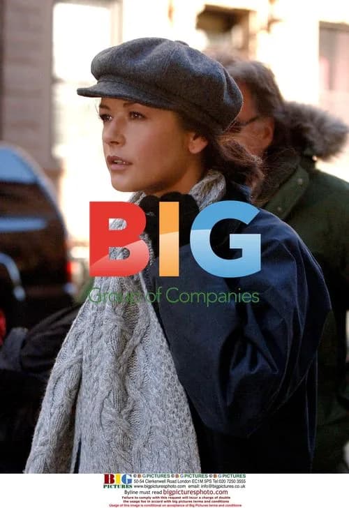 Catherine Zeta-Jones on set of 'Mostly Martha'