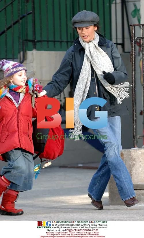 Catherine Zeta-Jones on set of "Mostly Martha"