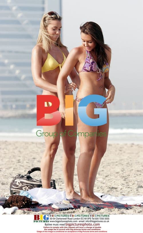 Liberty X girls relax in Dubai