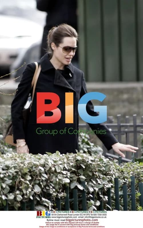 Angelina Jolie Leaves Paris