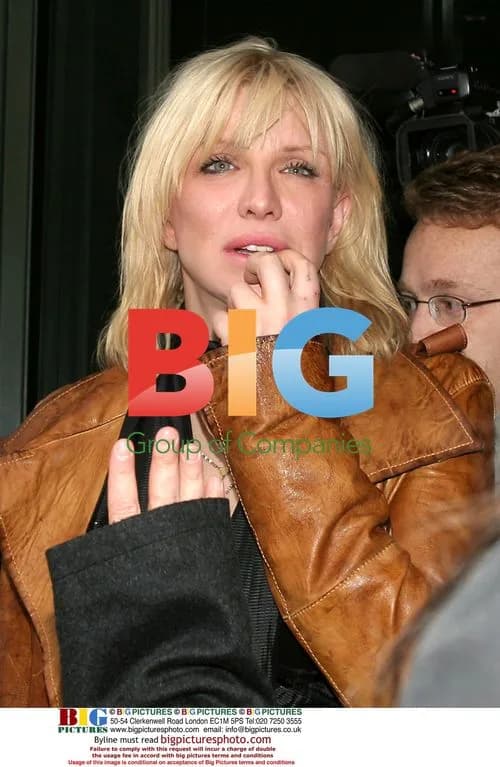 Courtney Love at Stella McCartney Fashion Show
