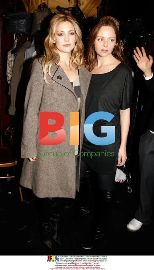 Kate Hudson and Stella Mccartney at Fashion Show
