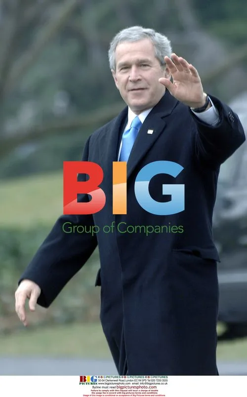 President Bush Departs White House