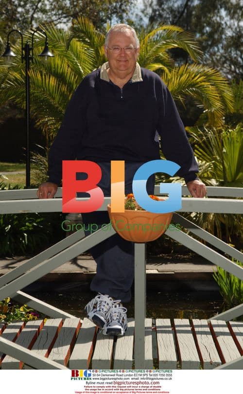 Ian Smith as Harold Bishop on Neighbours set