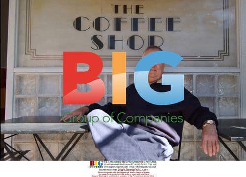 Ian Smith as Harold Bishop on Neighbours set