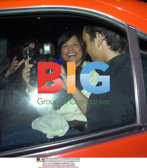 Jade Goody at Natalie Denning's birthday party