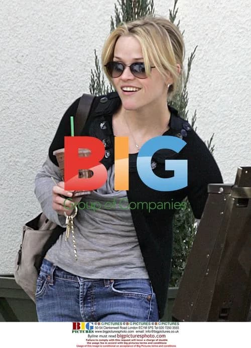 Reese Witherspoon with son Deacon in Brentwood