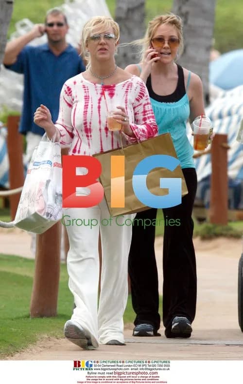 Britney Spears Shops with Friend in Maui