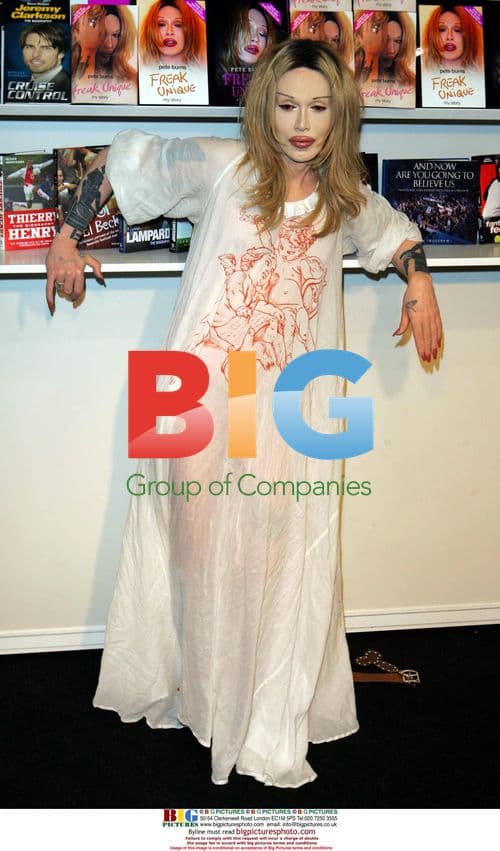 Pete Burns book launch at London Book Fair 2006