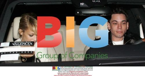 Nicole Richie and DJ AM leave Koi