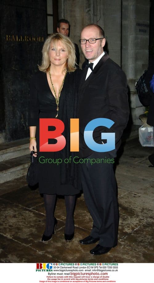 Jennifer Saunders and husband Adrian Edmondson at RTS Awards