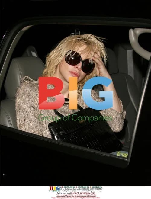 Courtney Love at Leona Edmiston Boutique Opening