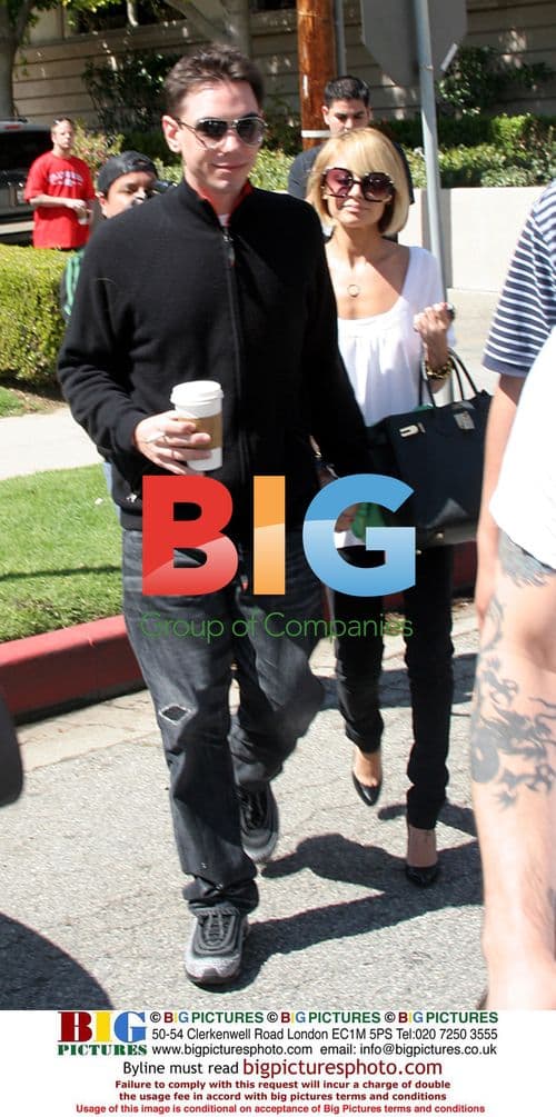 Nicole Richie's day out with Chris McMillan and DJ AM