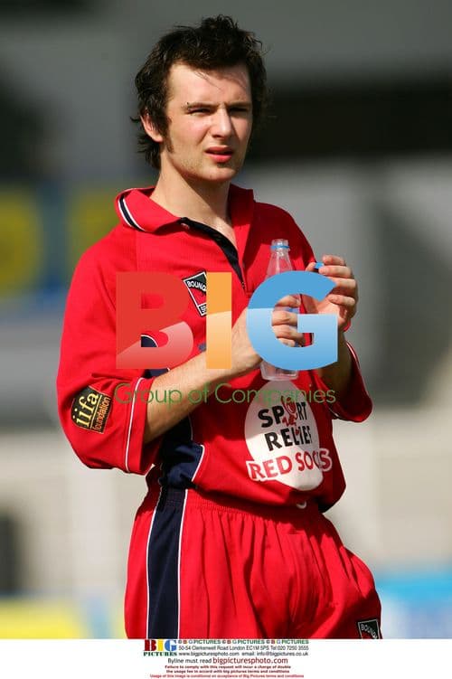 Harry Judd at Sport Relief celebrity cricket match