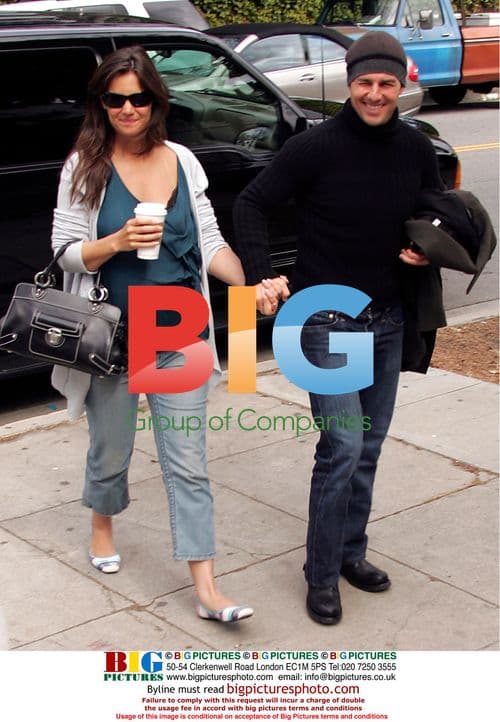 Tom Cruise and Katie Holmes at Daughter's Basketball Game