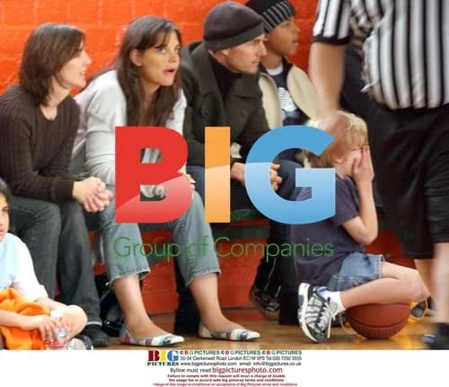 Tom Cruise and Katie Holmes attend daughter's basketball game