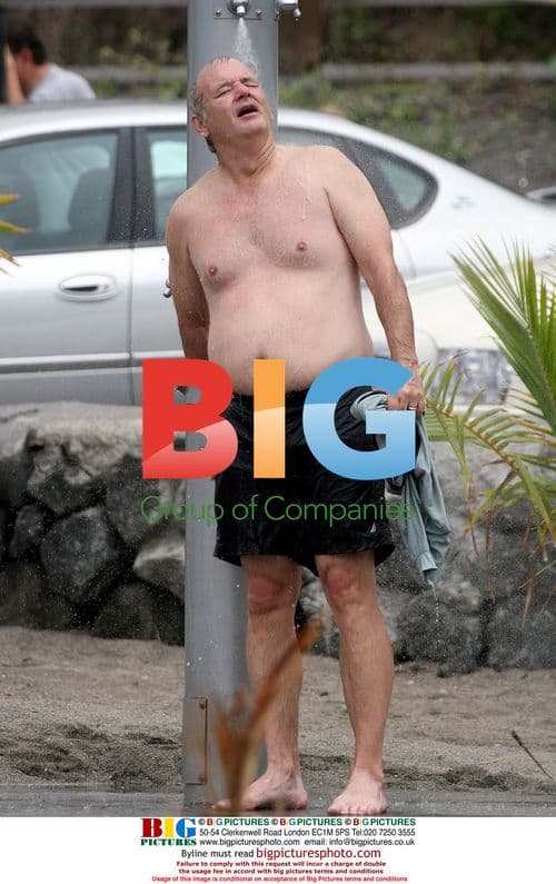 Bill Murray on vacation in Hawaii