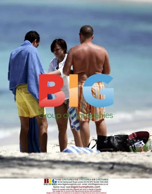 Jade Goody and Jack Tweedy on Caribbean vacation