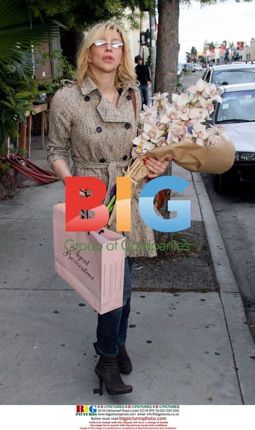 Courtney Love Goes on Shopping Spree in LA