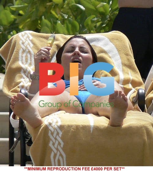 Davina McCall on Holiday in Maldives