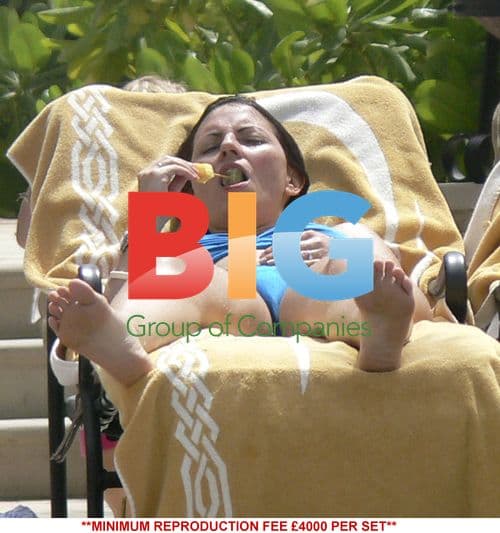 Davina McCall on holiday in Maldives