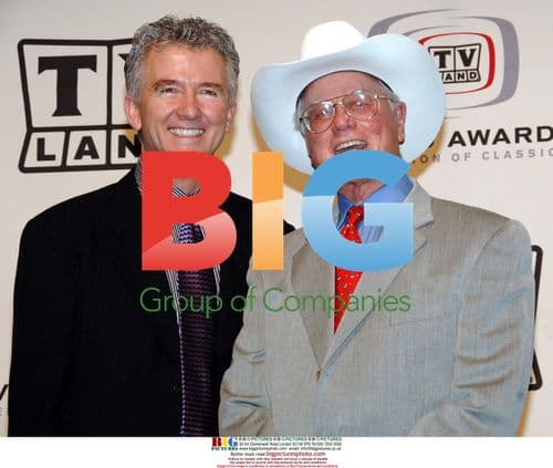 Patrick Duffy and Larry Hagman at TV Land Awards