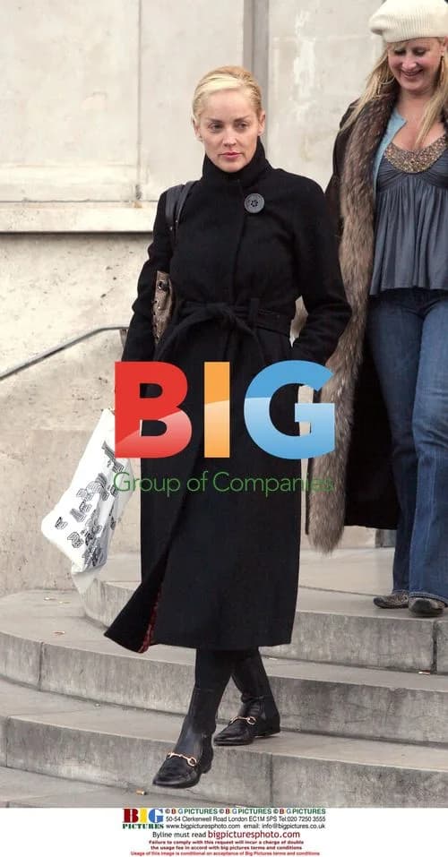 Sharon Stone and Ines De La Fressange in Paris
