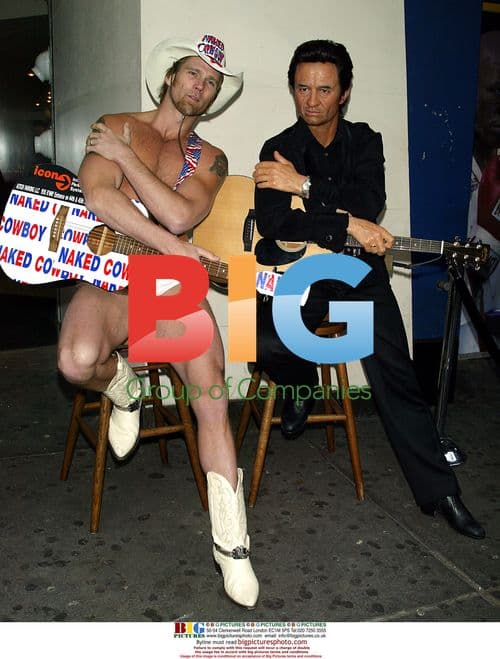 Johnny Cash Wax Figure Debuts in NYC