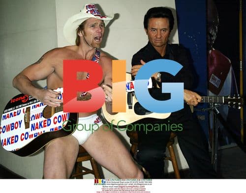 Johnny Cash Wax Figure Debuts with Naked Cowboy