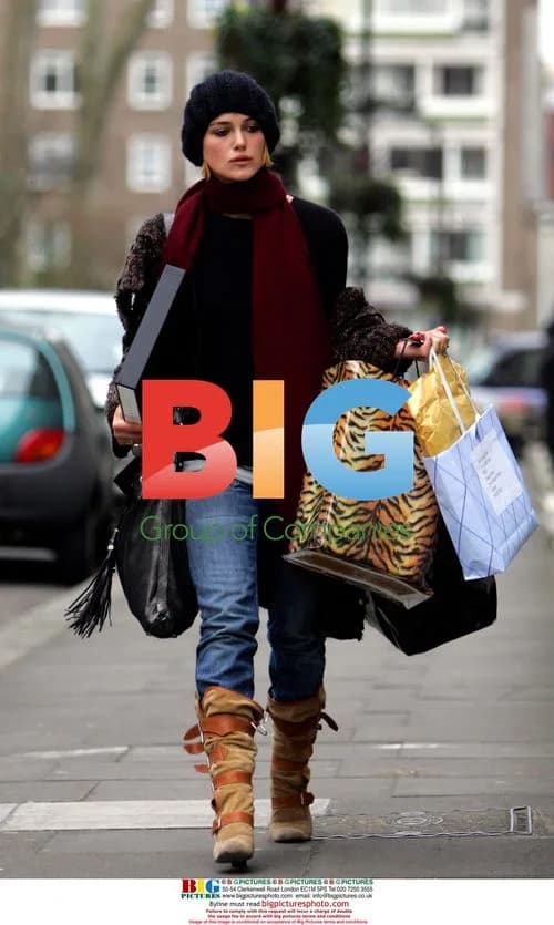 Keira Knightley After Shopping Trip