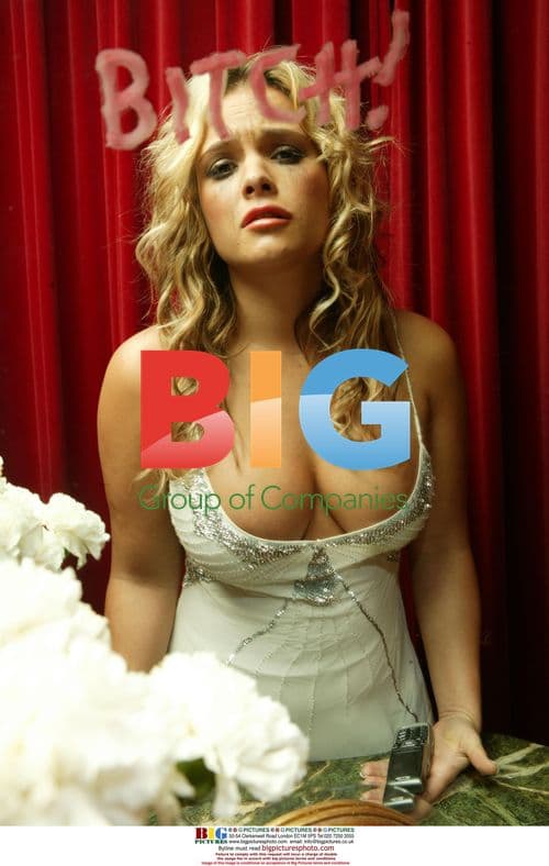 Holly Mcguire Poses for 'Footballers Wives' Photoshoot