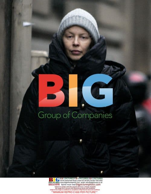 Kylie Minogue walks in Paris