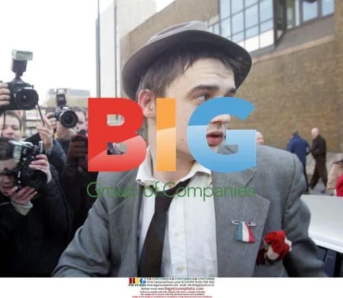 Pete Doherty Arrives at Court in London