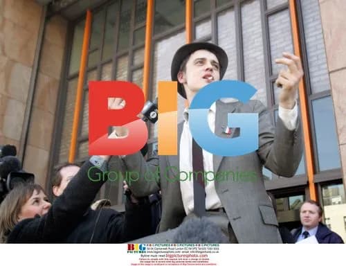 Pete Doherty Leaves Court in London