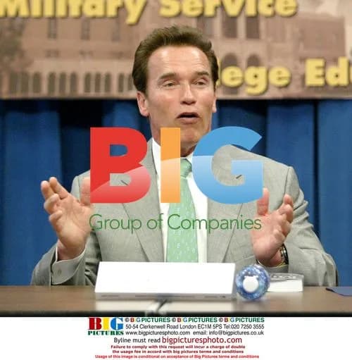 California Governor Arnold Schwarzenegger Discusses Veterans' Education