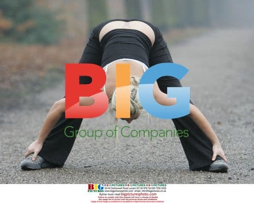 Ebony goes for morning workout in Sheffield