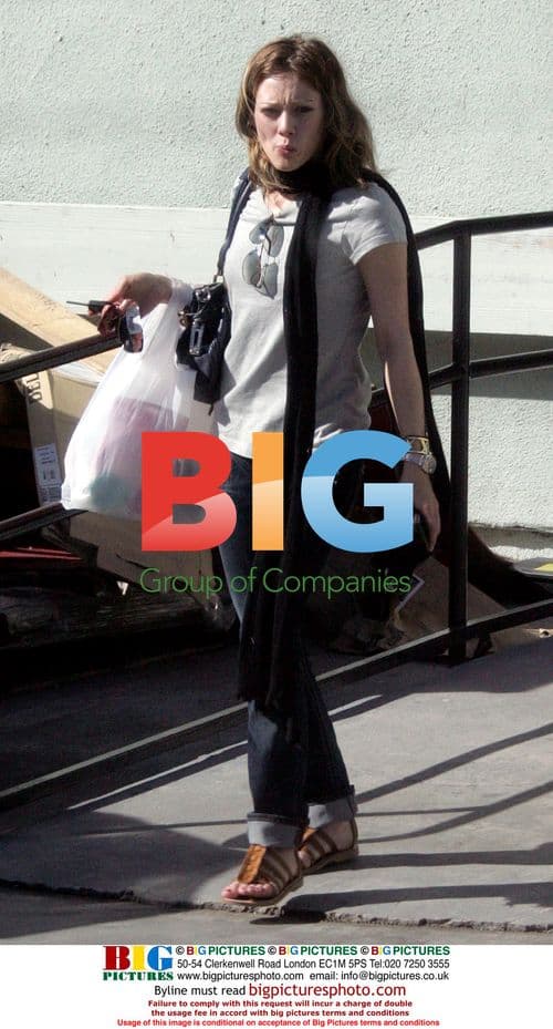 Hilary and Haylie Duff Go Shopping