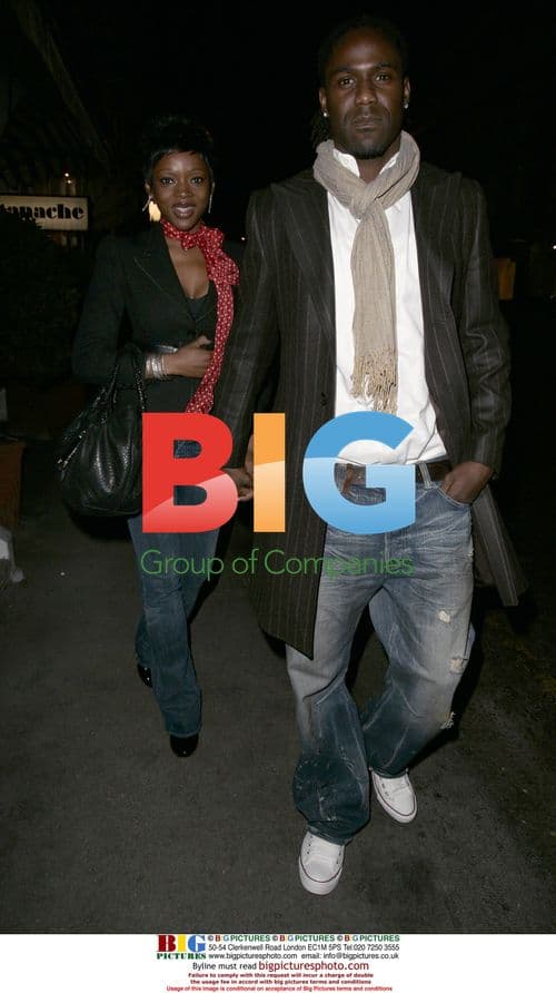 Mario Melchiot and Caroline Chikezie