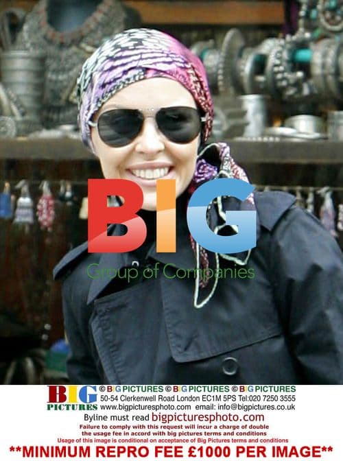 Kylie Minogue steps out in Paris