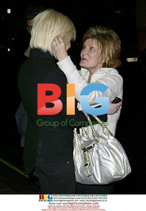 Sharon Osbourne and Kelly at Claridges Hotel