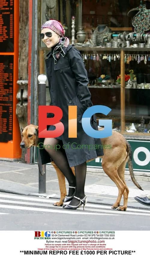 Kylie Minogue Walks Dog in Paris After Cancer Recovery