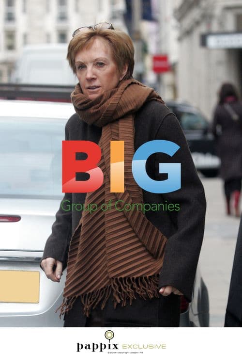 TV Presenter Anne Robinson in London