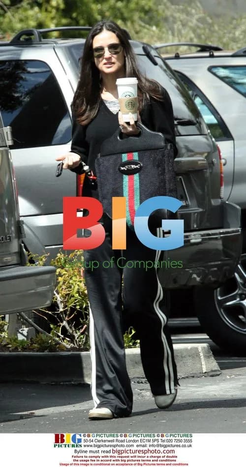Demi Moore and Daughter Scout in Beverly Hills