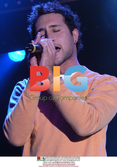 Antony Costa performs at Butlins Chartbusters concert