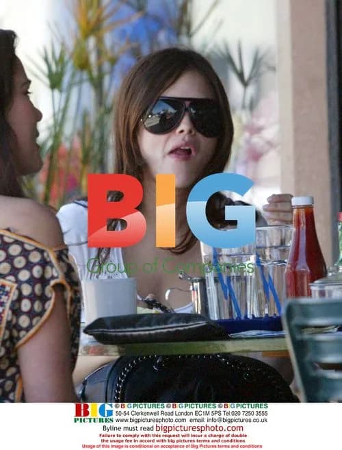 Rachel Bilson has lunch with friends