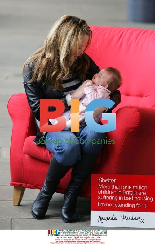 Amanda Holden and baby daughter Lexi