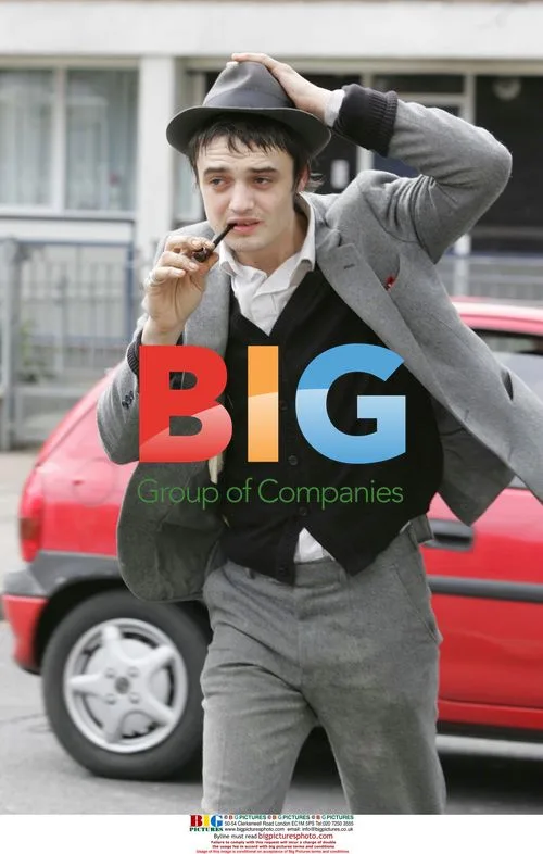 Pete Doherty Smokes Pipe and Cigar