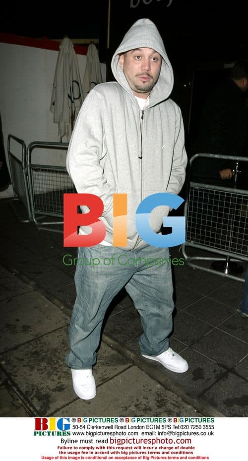 Singer Huey out at Boujis club in London