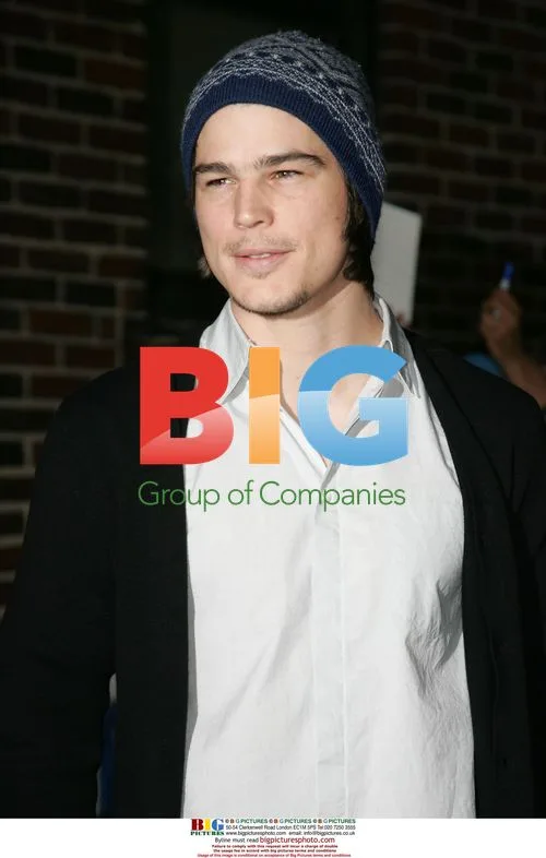 Josh Hartnett at Letterman Show in NYC
