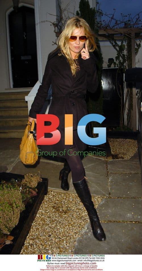 Kate Moss Leaves Davinia Taylor's Home